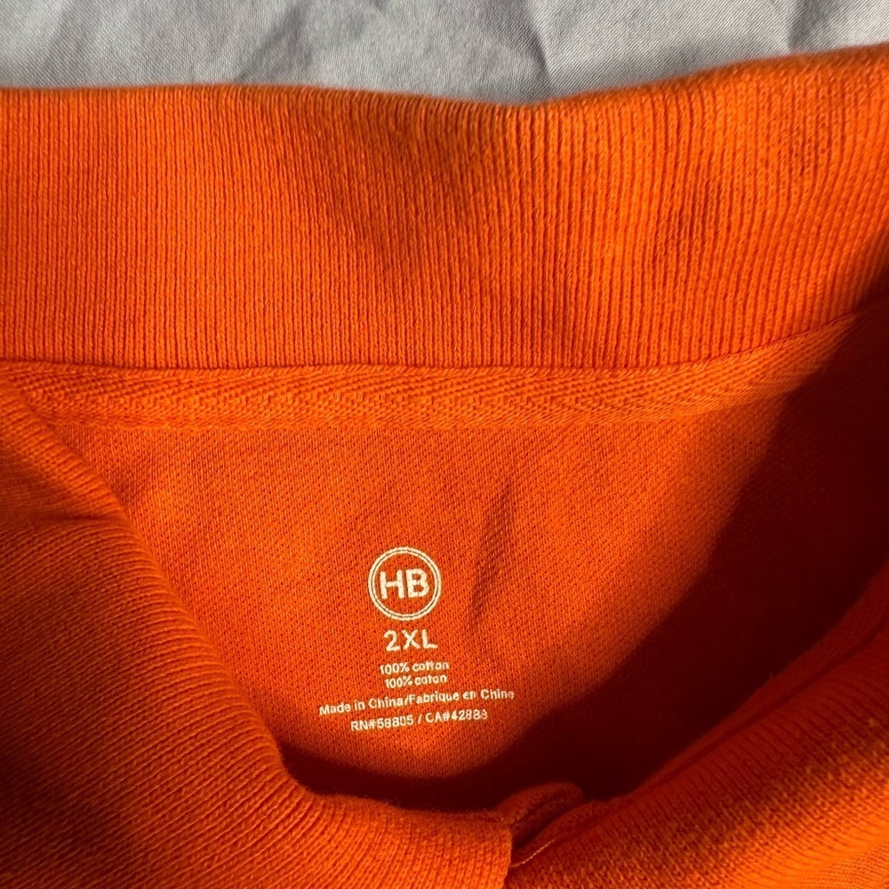 Orange Hubo Boss Polo Shirt - Picture 4 of 10